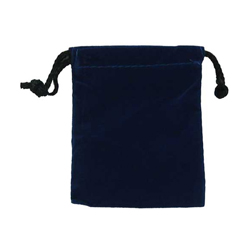 Dice Bag - Cloth 4x5 Blue
